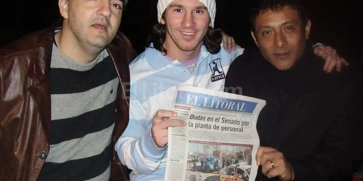 Una imagen antigua de los dos juntos