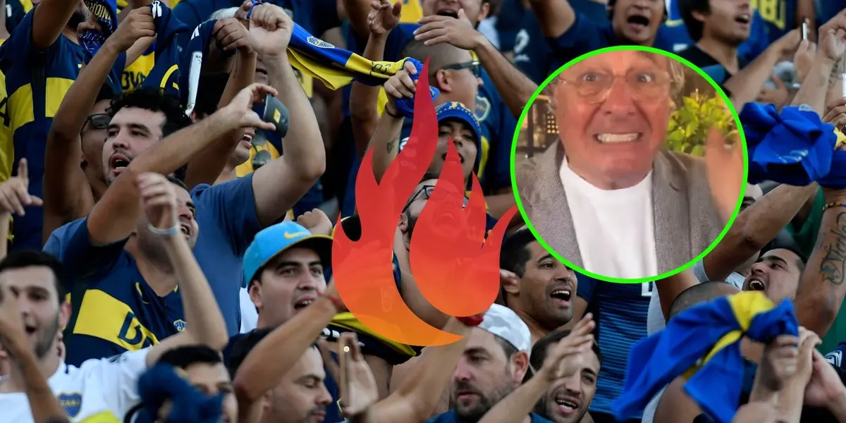 “Veo a Boca y me dan ganas de llorar”, exclamó el periodista que le tiró un palito al club de la Rivera. Encima, elogió a River.